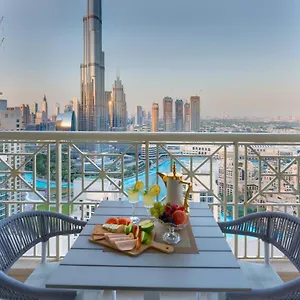 Apartment Durrani Homes - Designer 2br With Stunning Burj Khalifa And Fountain View
